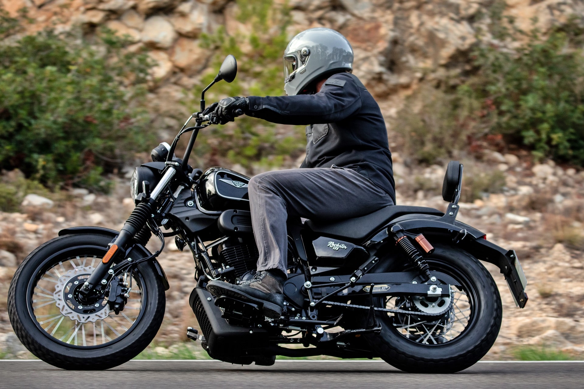 Prueba Macbor Rockster 125 2023