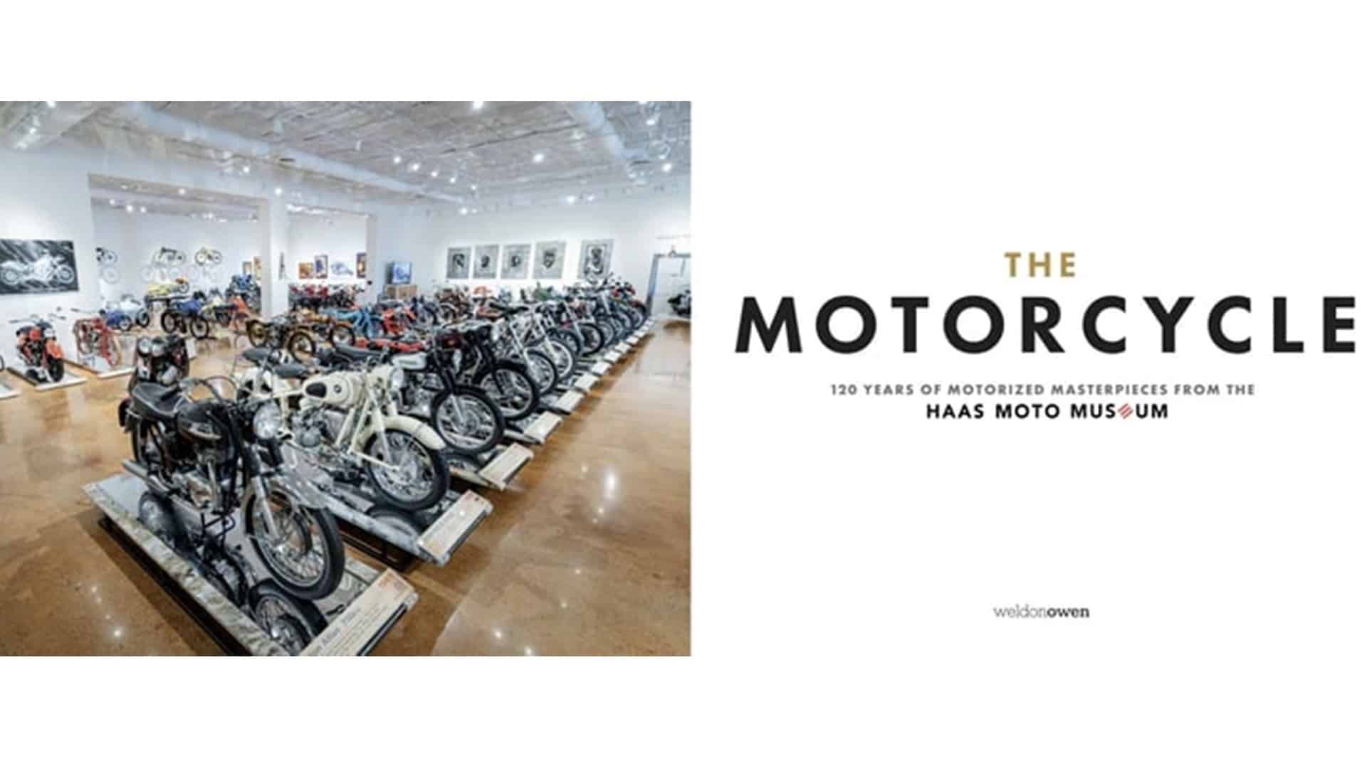 Haas Moto Museum lanzará "Motorcycle", el libro definitivo que repasa su historia