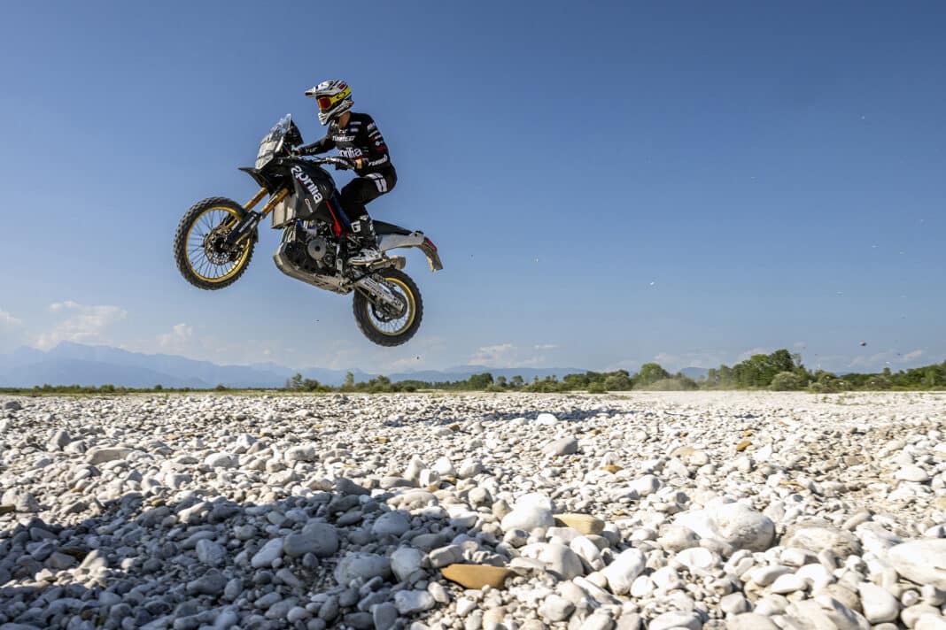 Aprilia sigue trabajando para llevar la Tuareg a África