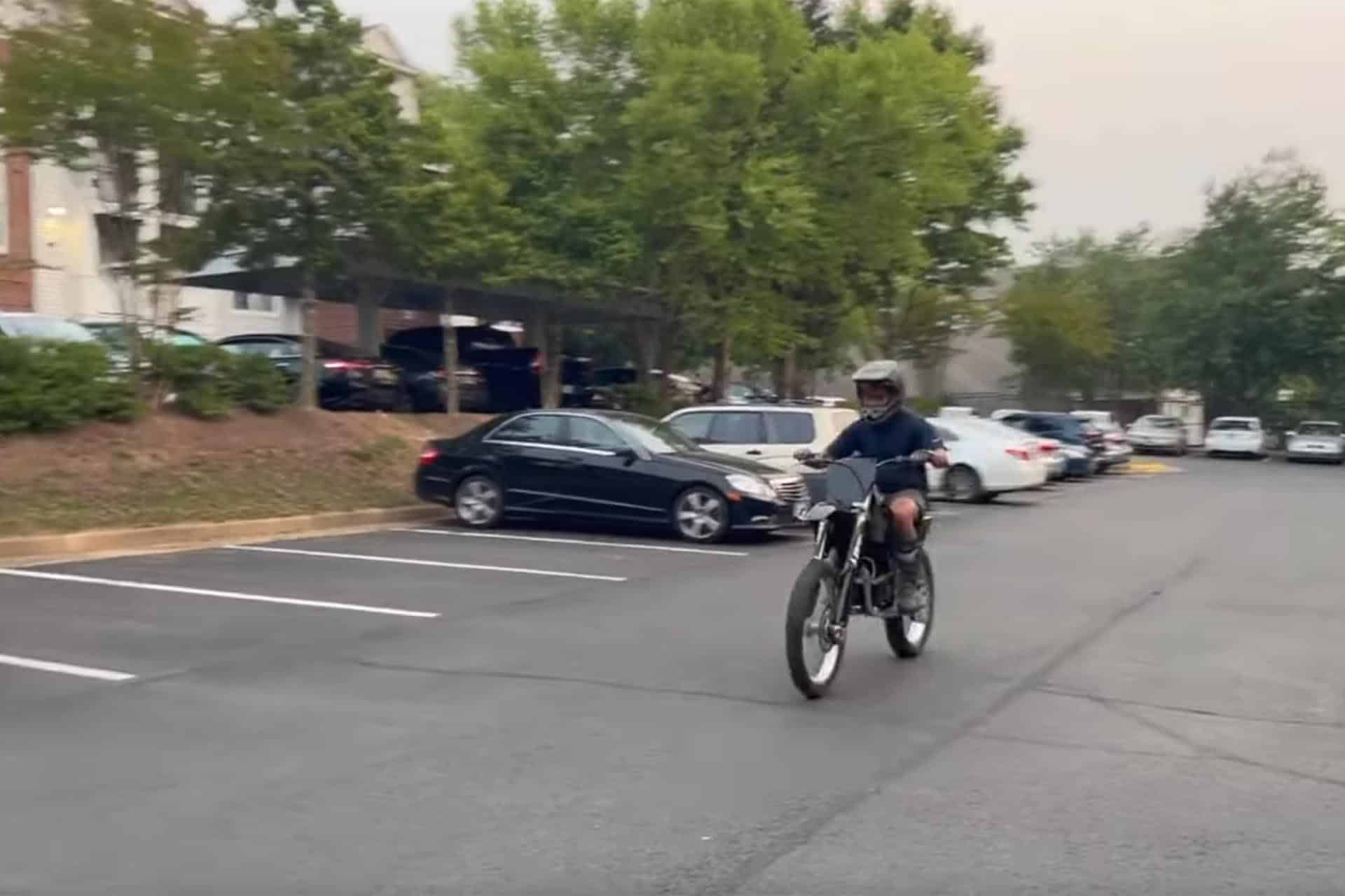 La respuesta de la moto no es nada mala