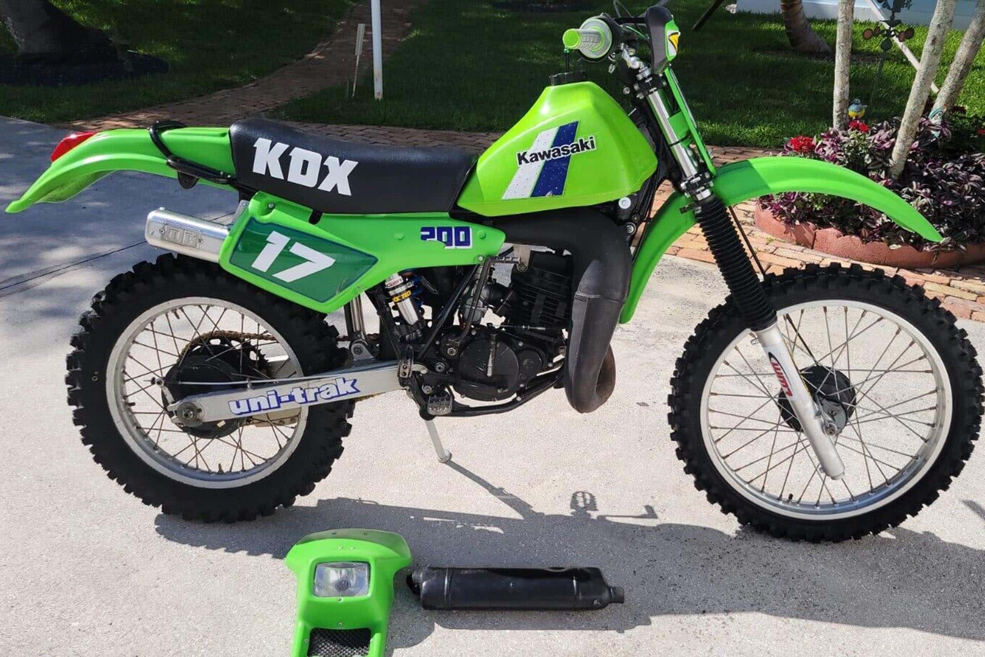 Motos de ensueño a la venta: Kawasaki KDX200 de 1984