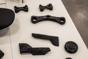 Las piezas son prototipadas primero con impresora 3D