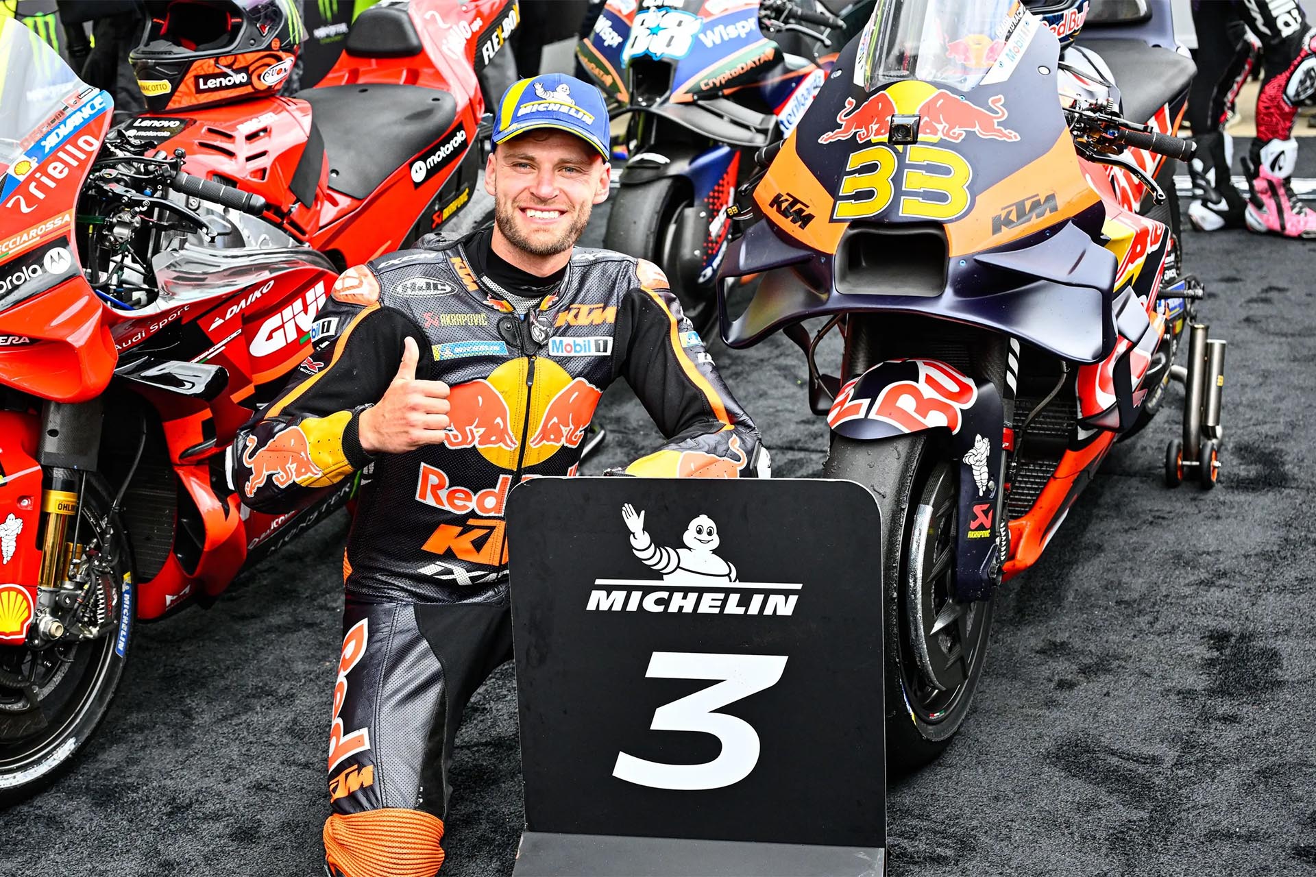 Brad Binder se está mostrando sólido y regular