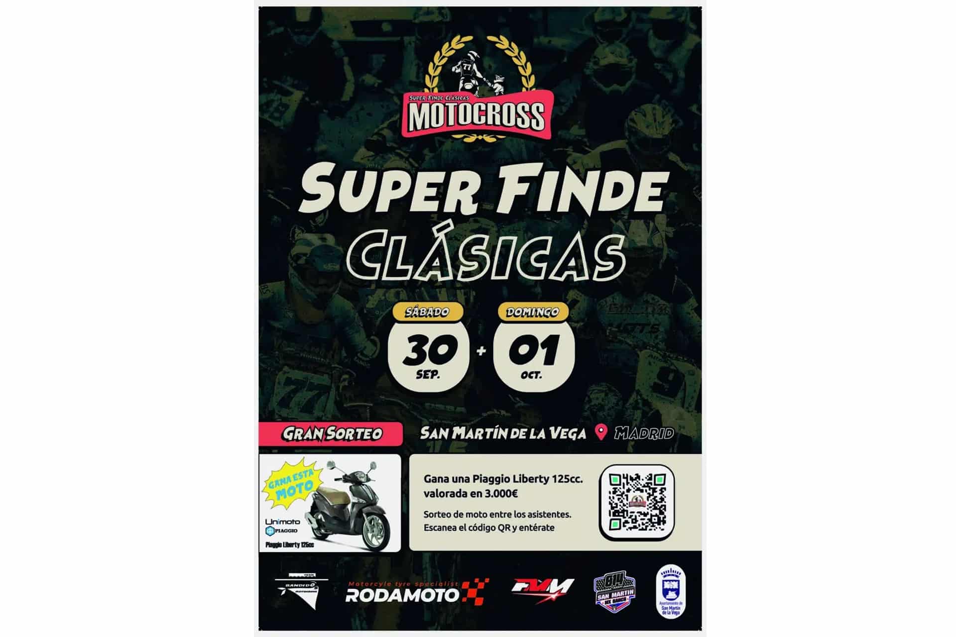 Súper Finde Clásicas: el motocross clásico vuelve a Madrid