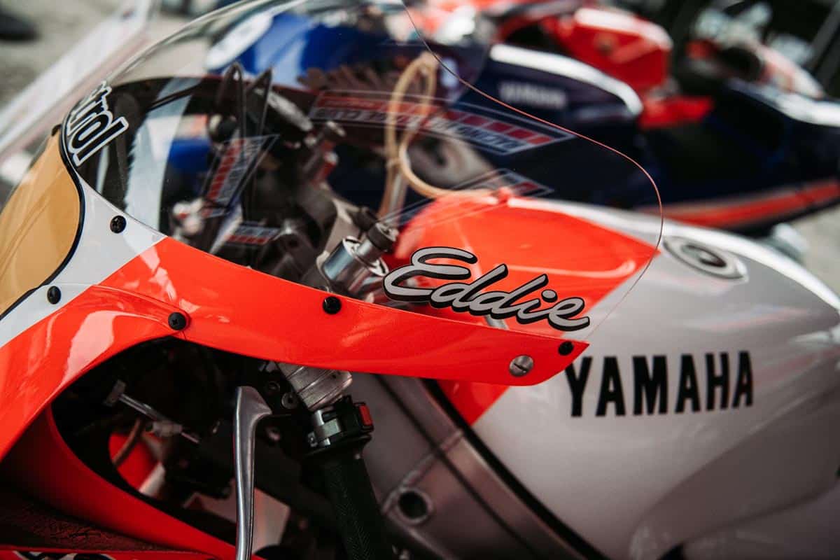 Si ves una Yamaha con el nombre de Eddie ya sabes a quién perteneció
