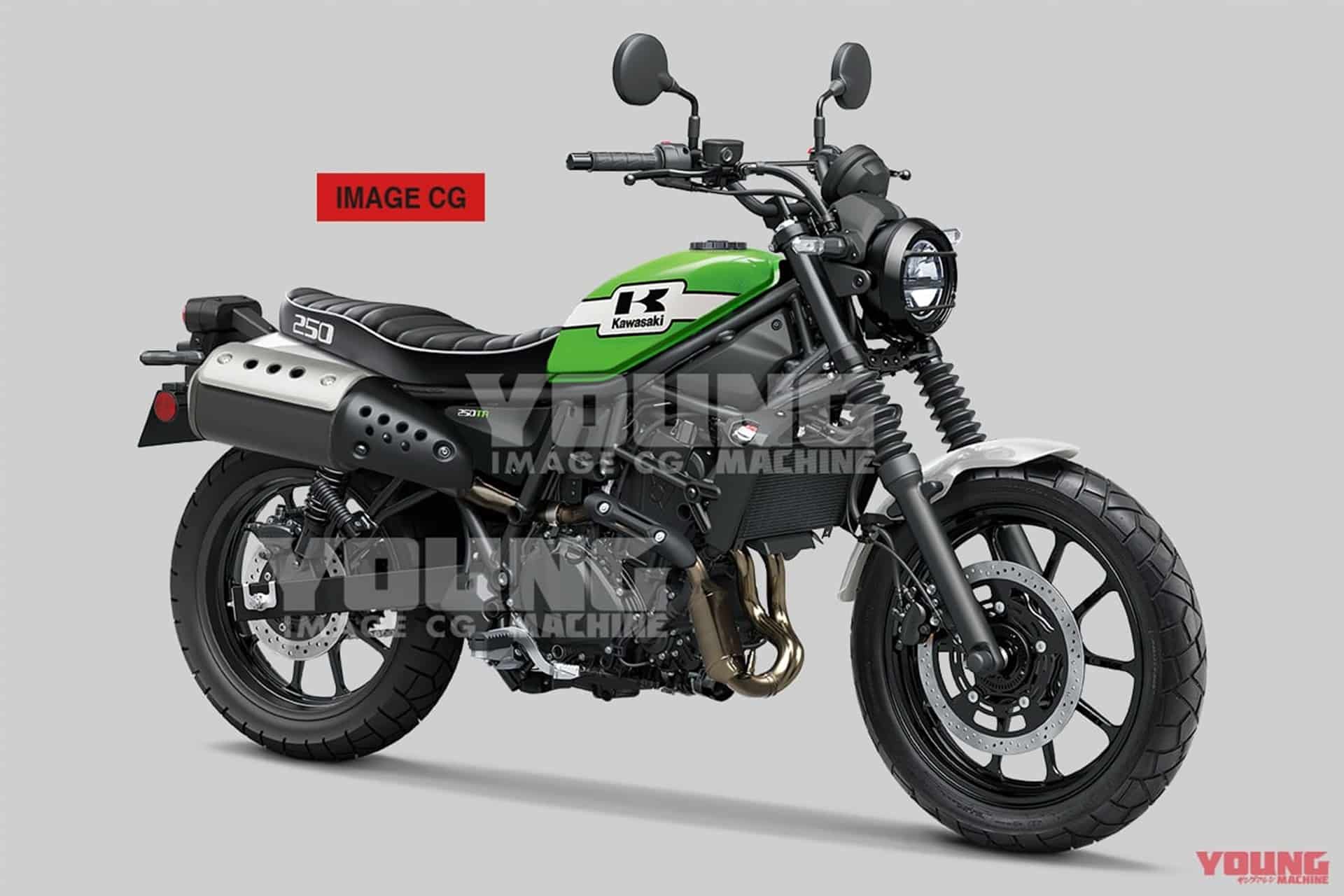 Kawasaki 250TR y 400TR: Apuntando directamente a la Honda CL500