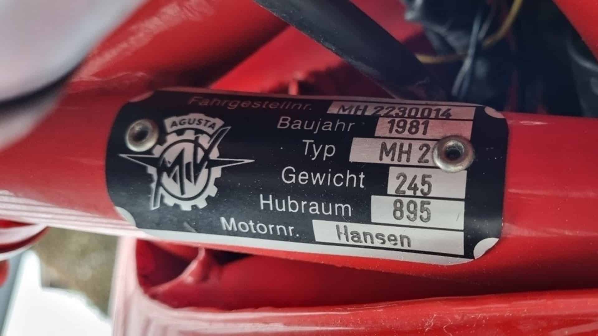 Motos de ensueño a la venta: Magni Honda MH2 900 de 1981