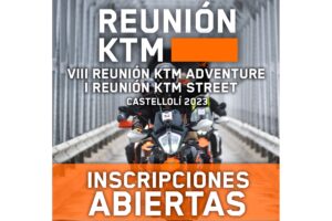 Reunión KTM 2023: Abierto el plazo de inscripciones