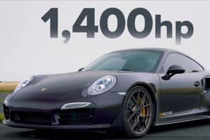 El Porsche 911 Turbo S es capaz de ofrecer 1.400 CV