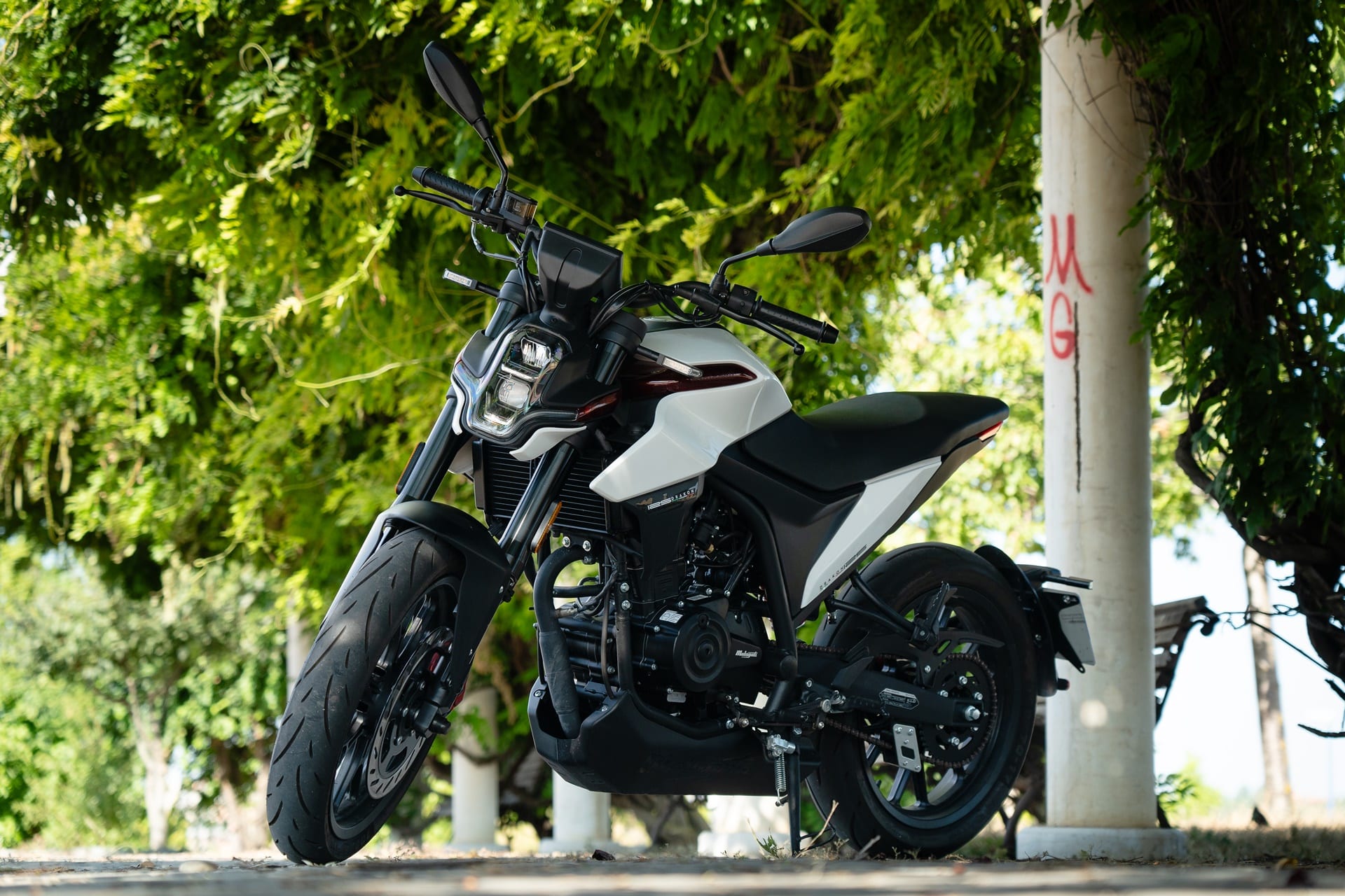 Prueba Malaguti Drakon 125