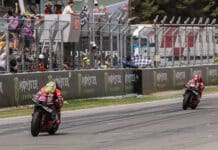 Los pilotos de Aprilia intentarán seguir con la gran actuación de Montmeló