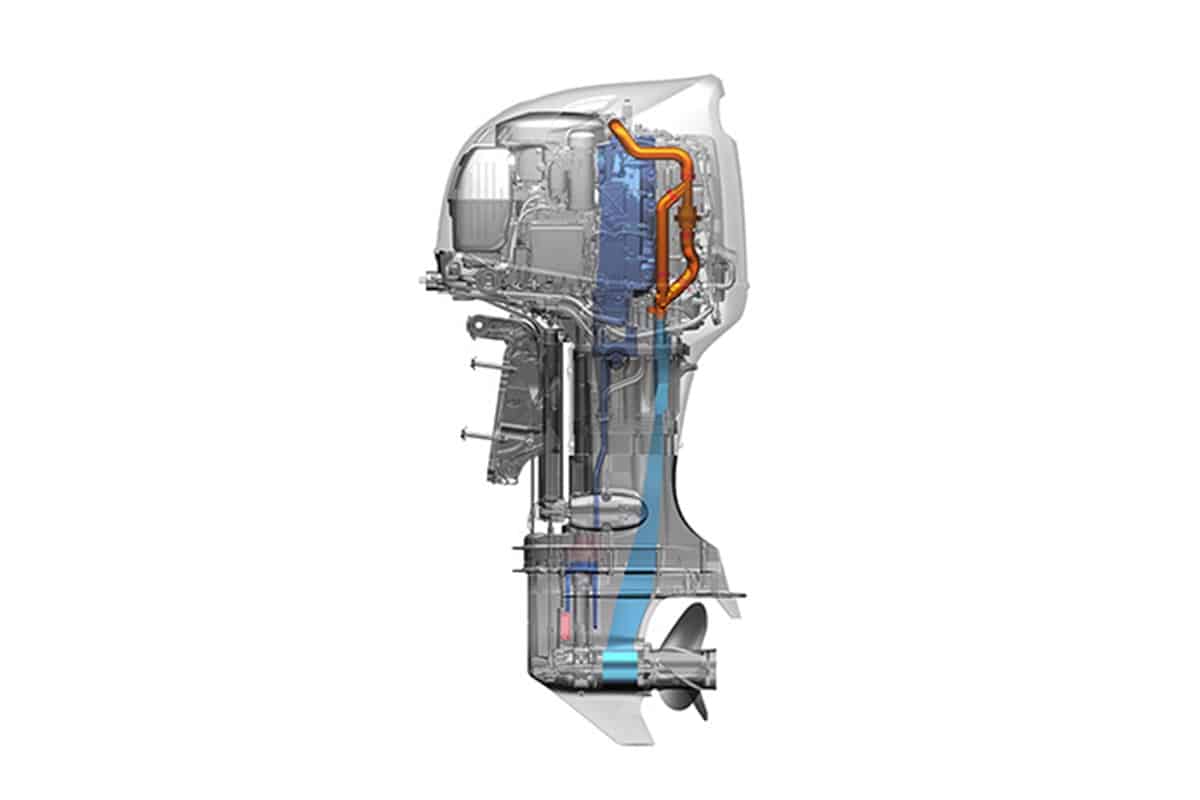 Algunos motores fueraborda de Suzuki disponen de un sistema para recoger microplásticos