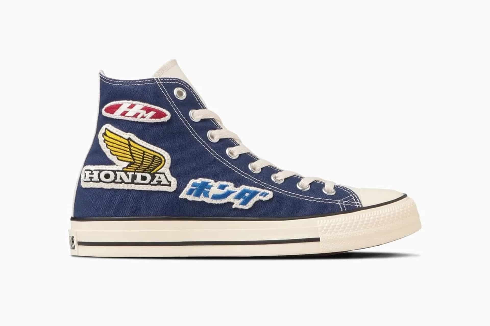 Converse y Honda celebran el 75 Th de la marca nipona con una edición especial de las All Star