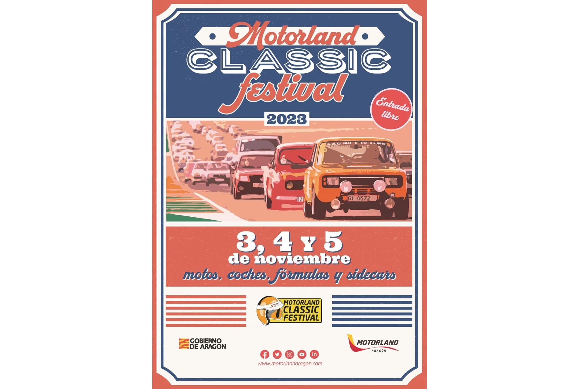 MotorLand Classic Festival 2023: ¡La fiesta de los clásicos os espera!