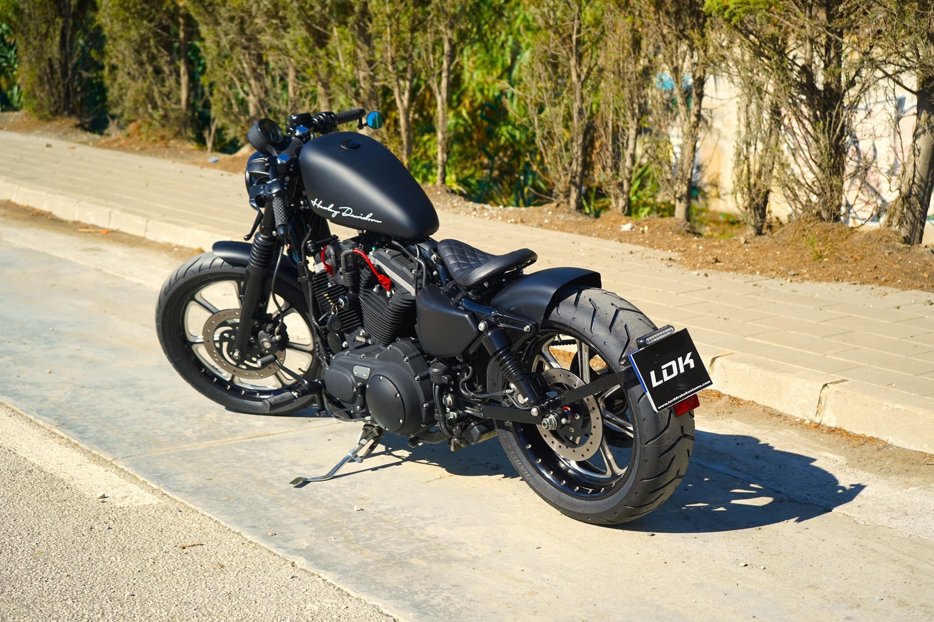Sportster Bobber RSD: La última customización Harley de LDK que marca la diferencia