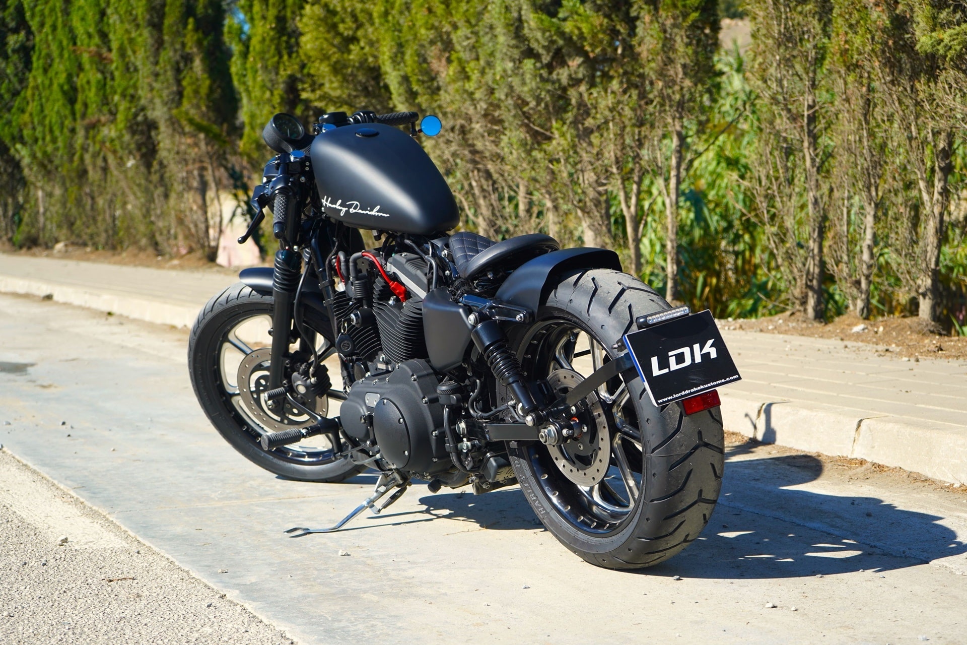Sportster Bobber RSD: La última customización Harley de LDK que marca la diferencia