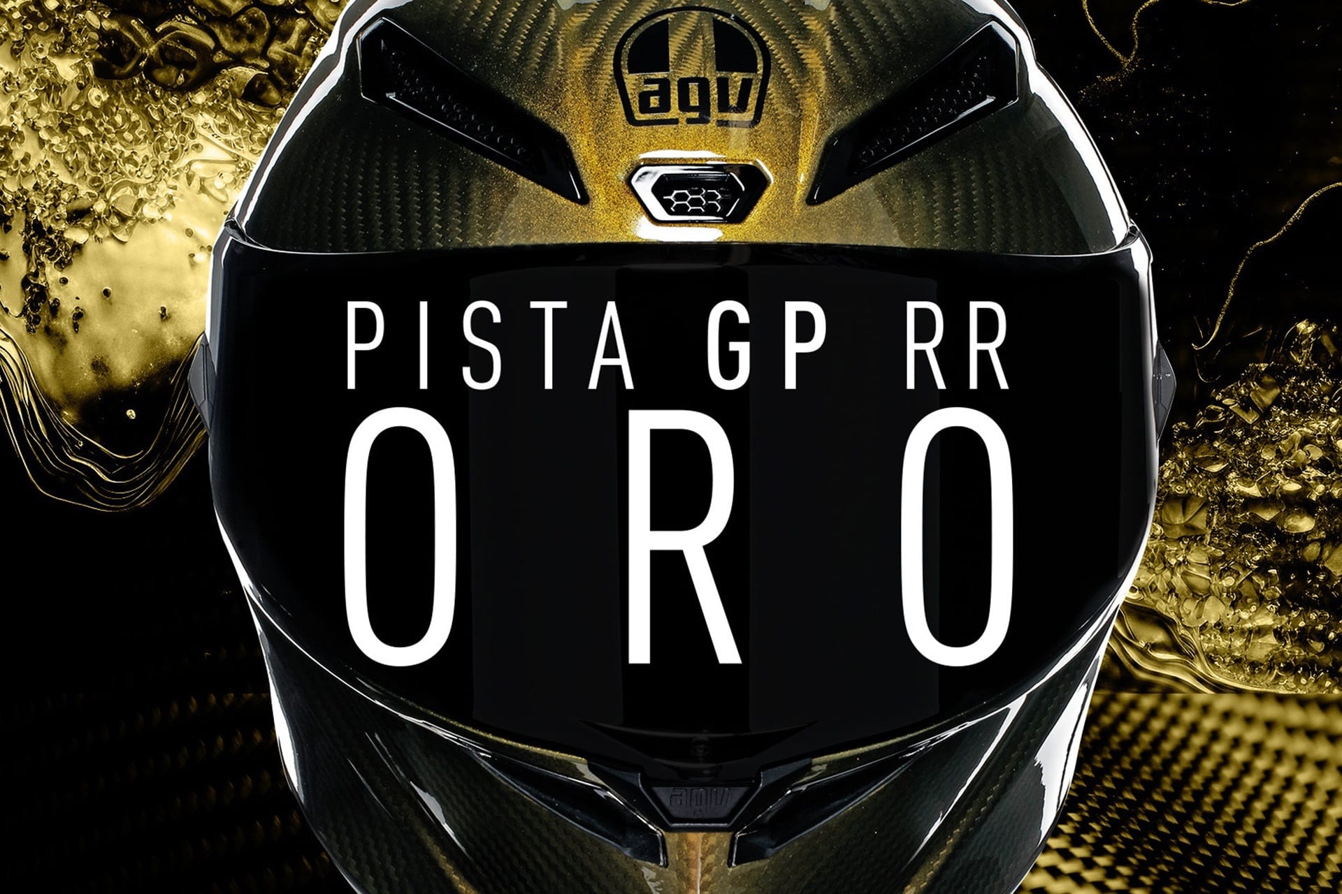 AGV Pista GP RR Oro: Exclusividad por los 4 costados