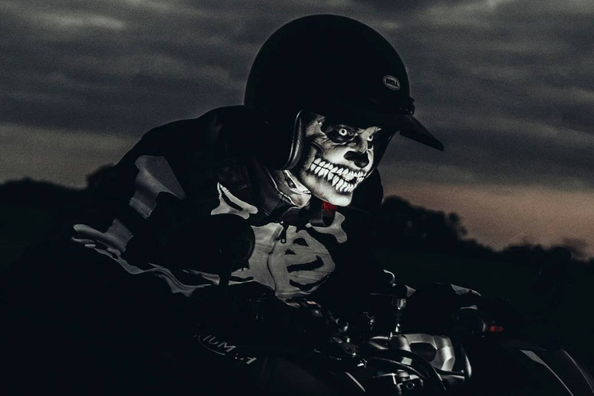 Halloween motero