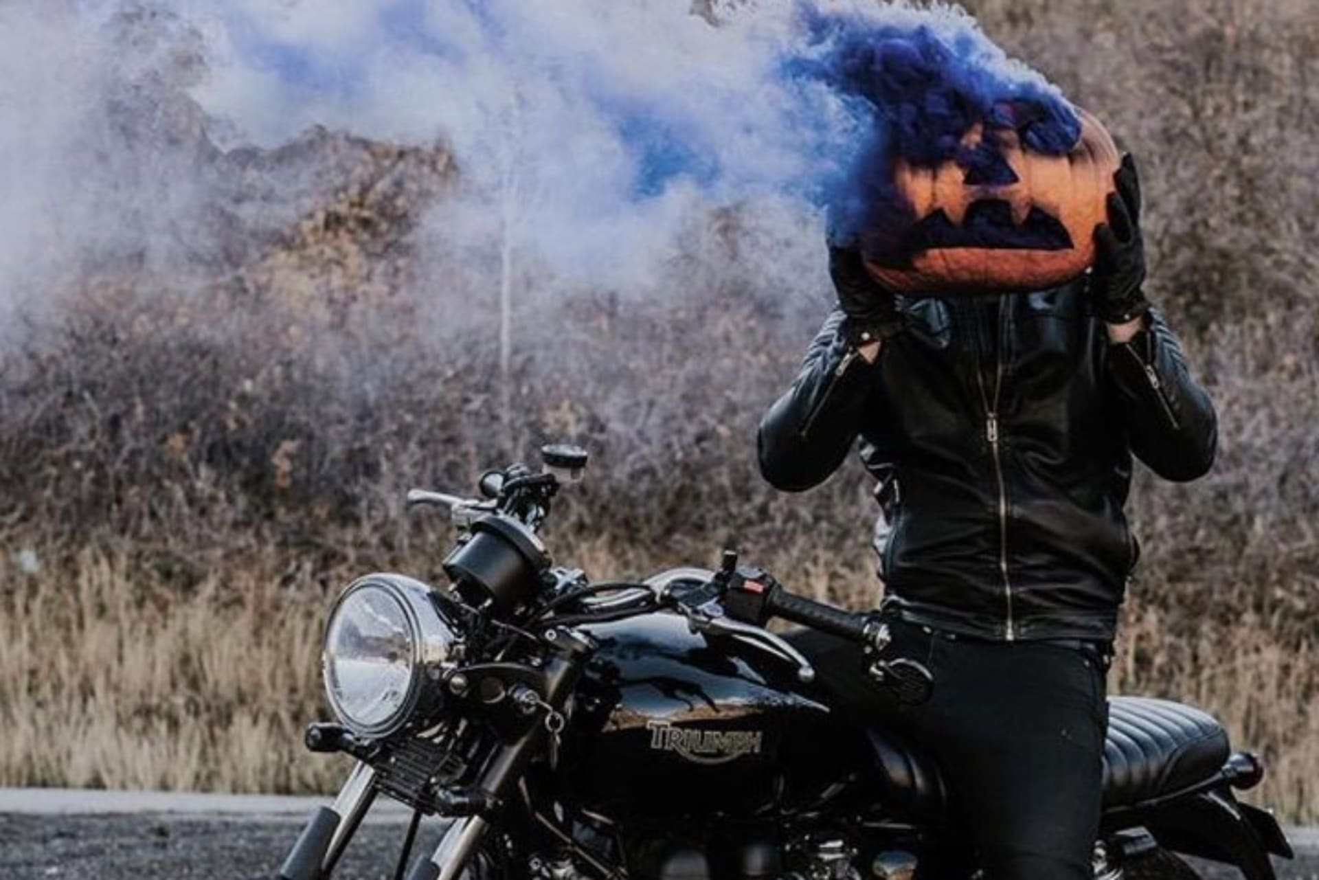 Halloween motero