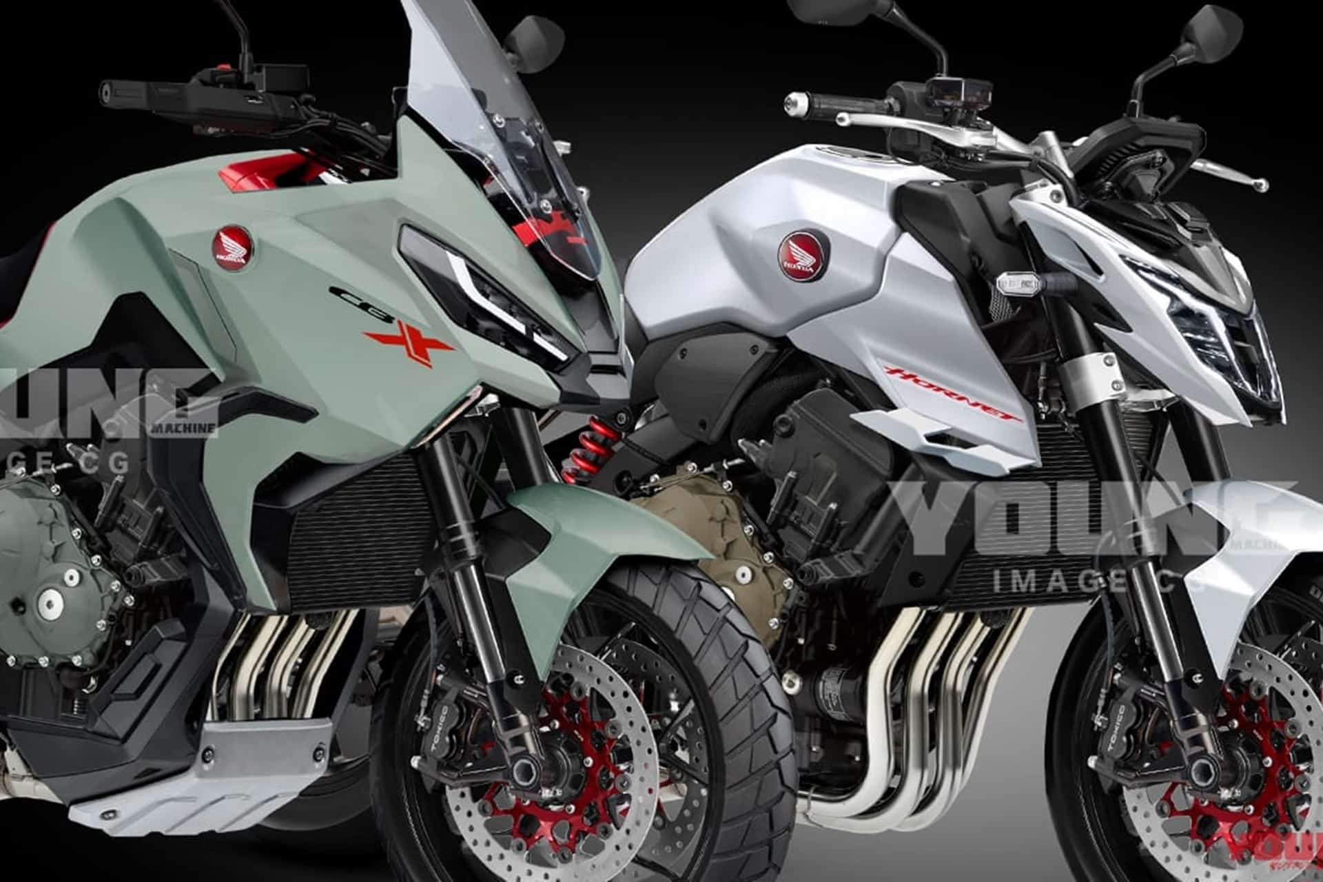 Honda CB1000 Hornet y CB1000X: La maxi-naked y cross-tourer que prepara la marca japonesa