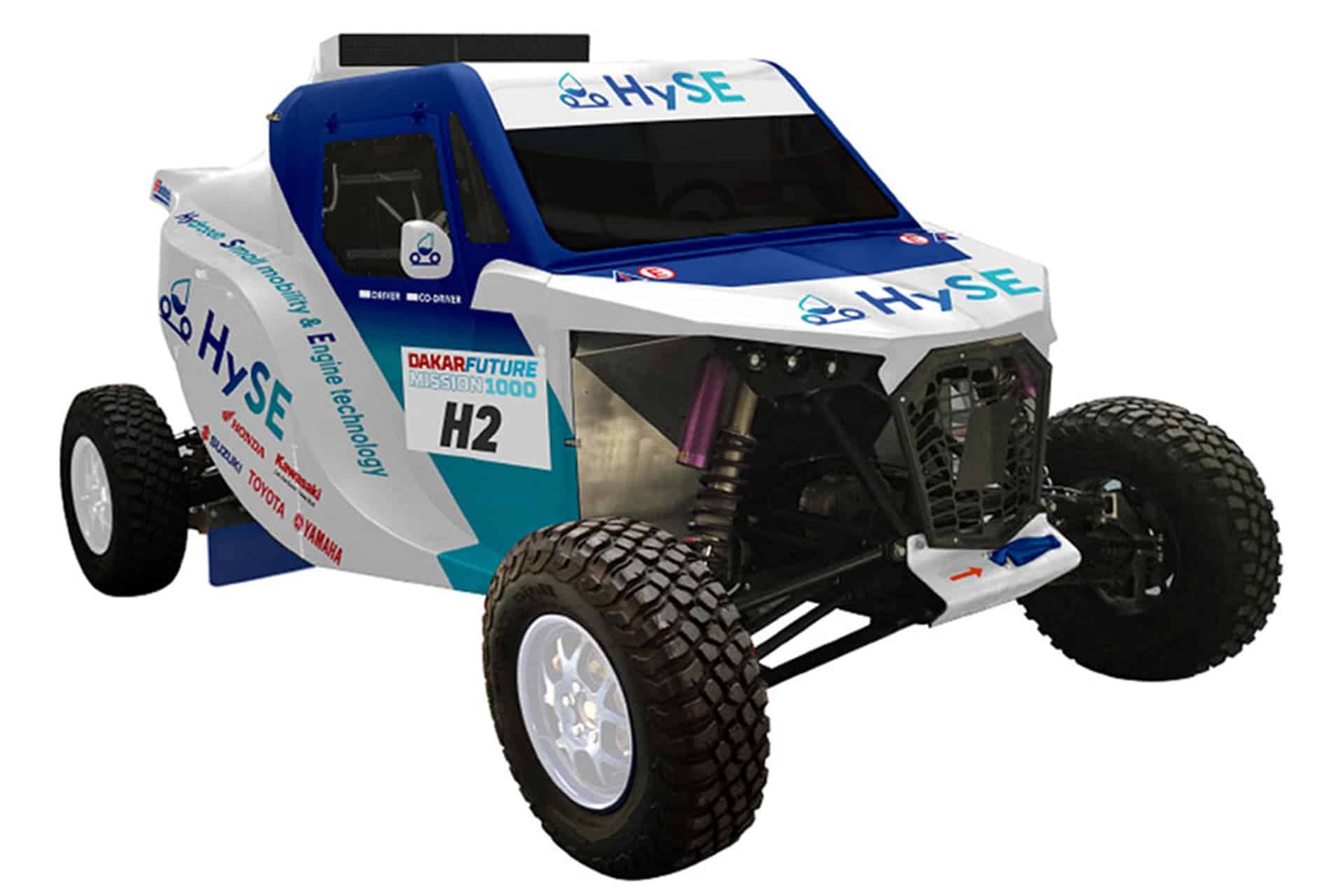 HySE-X1, el buggy de hidrógeno desarrollado por las 4 grandes marcas japonesas