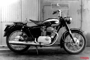 Meguro es una marca con historia, fue la primera de motos en Japón