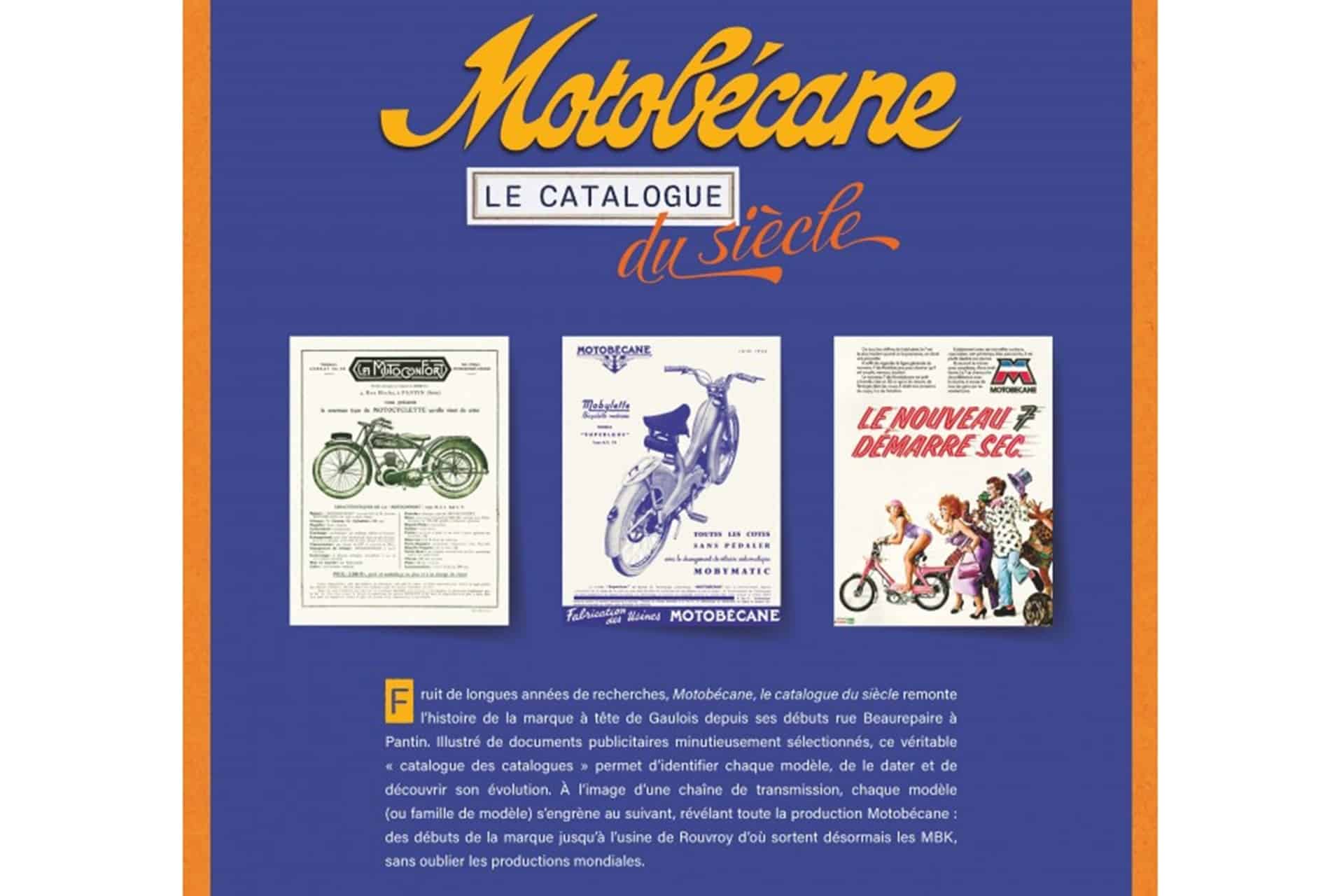 Motobécane, el catálogo del siglo: El libro definitivo sobre la historia de la marca francesa