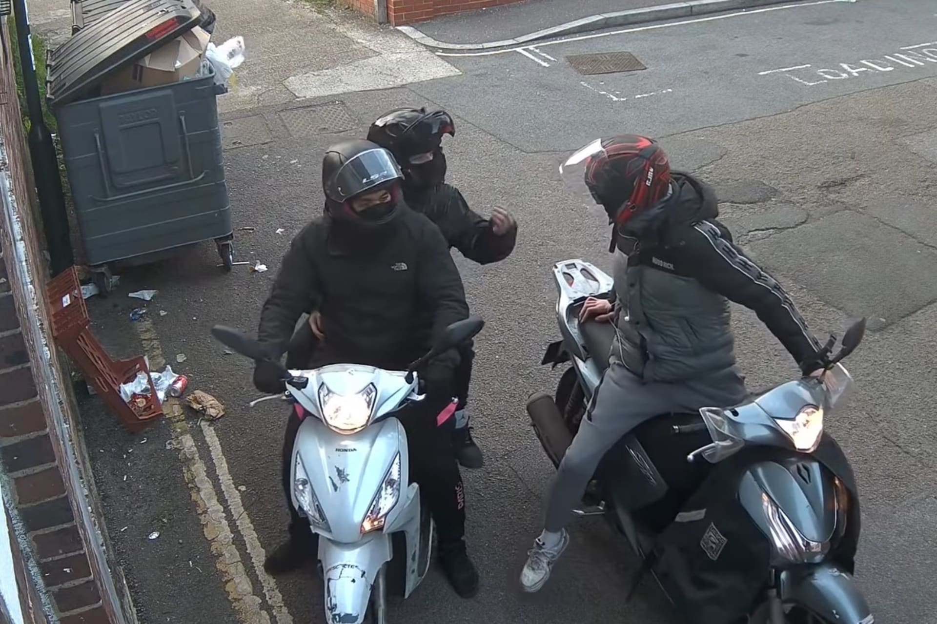 Robo de moto en UK