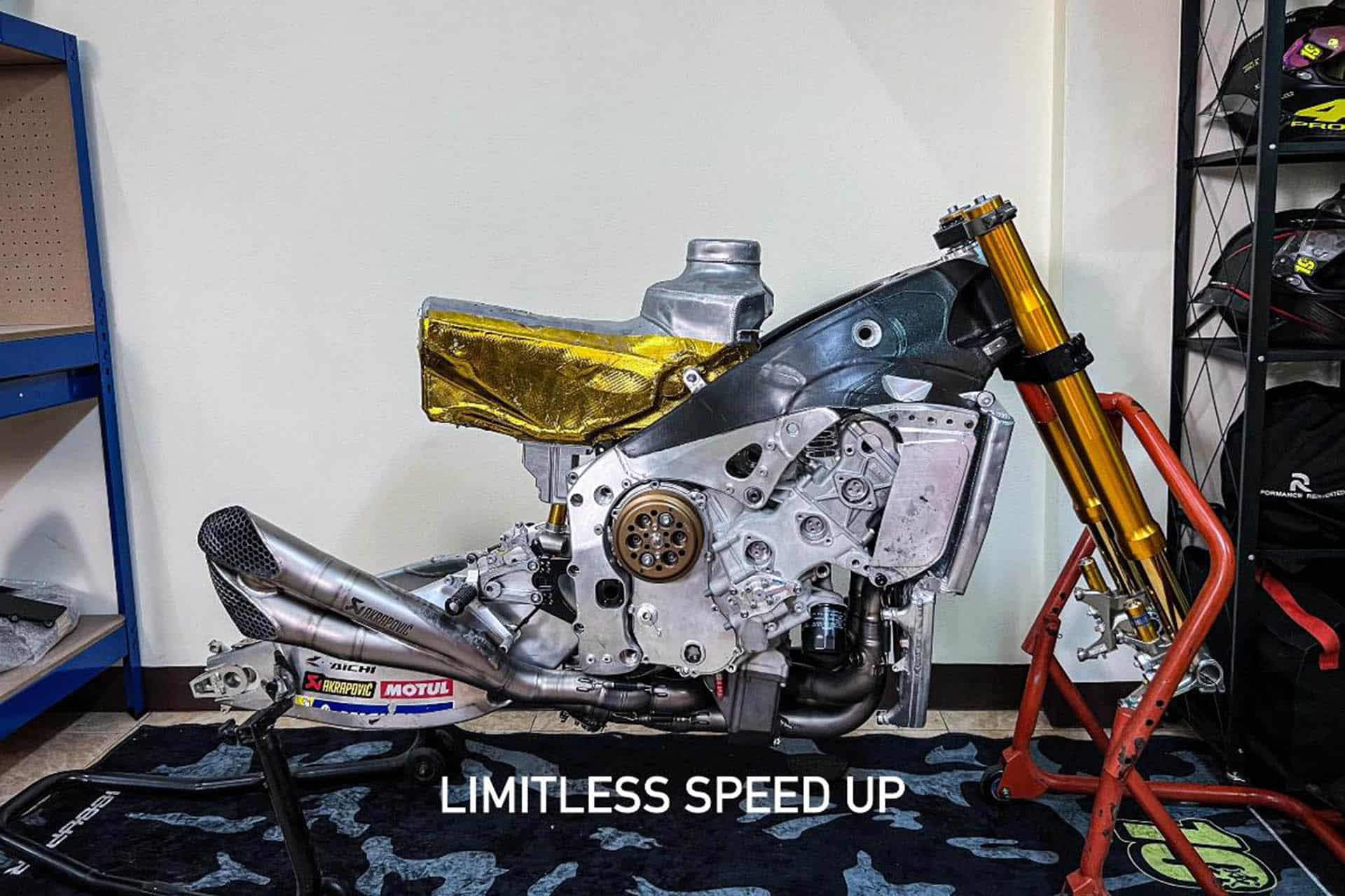 El curioso caso de la Suzuki GSX-R de MotoGP que se vende por piezas