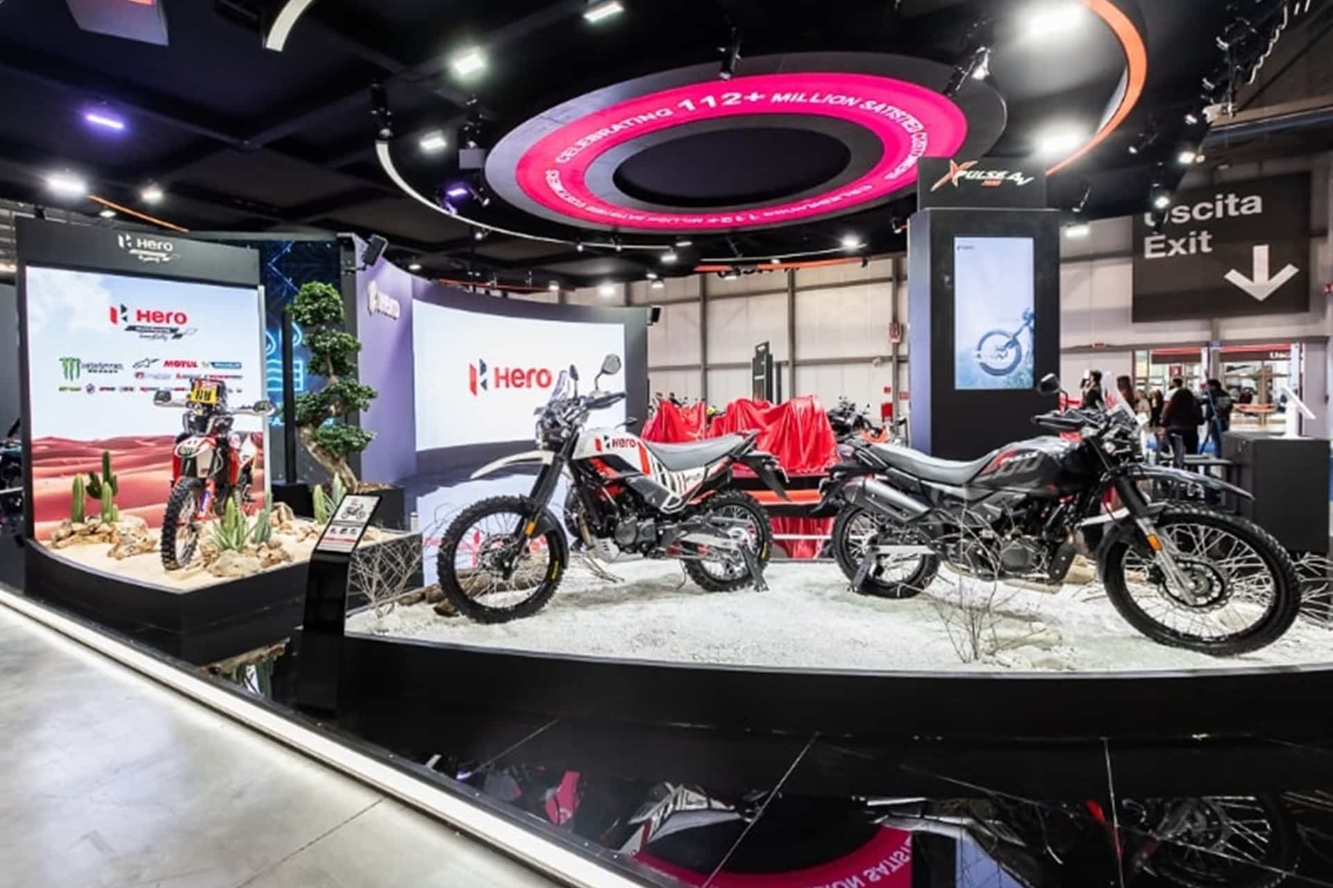 Hero MotoCorp expone nuevos planes estratégicos de desarrollo en EICMA 2023