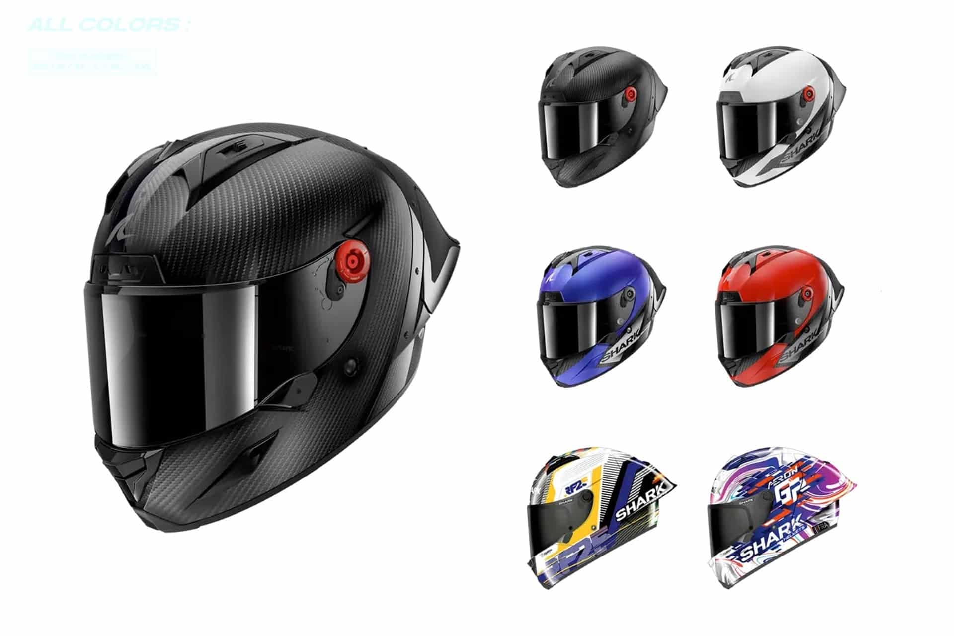 Shark Aeron GP: El nuevo casco de la marca francesa dotado de aerodinámica activa