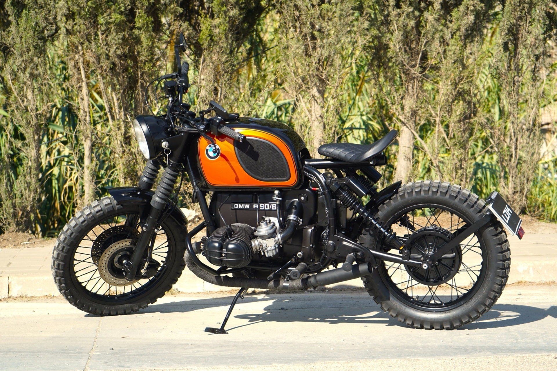 LDK nos presenta su última preparación BMW, la R90 Bobber Scrambler