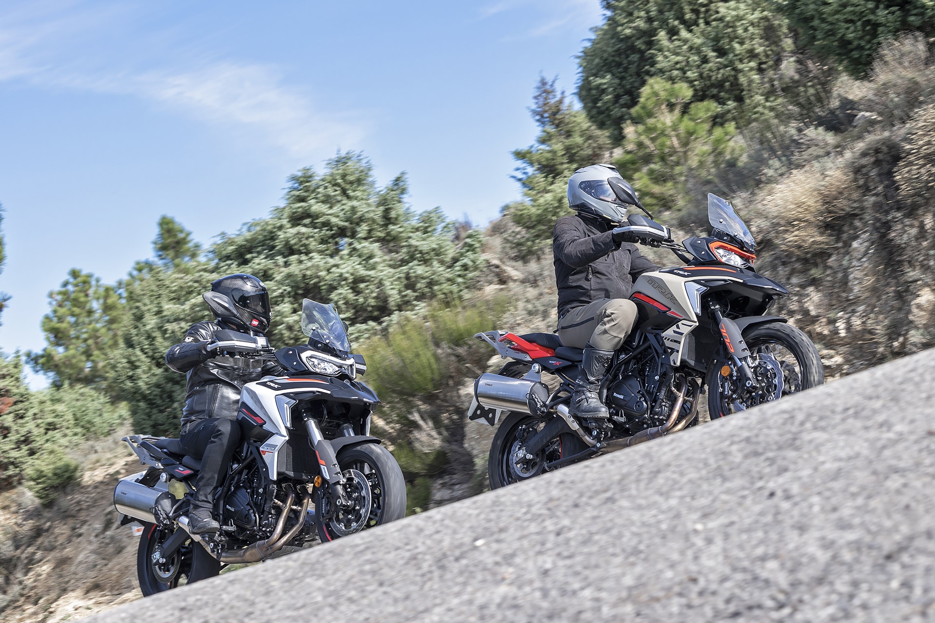 Prueba Benelli TRK 702 y 702 X
