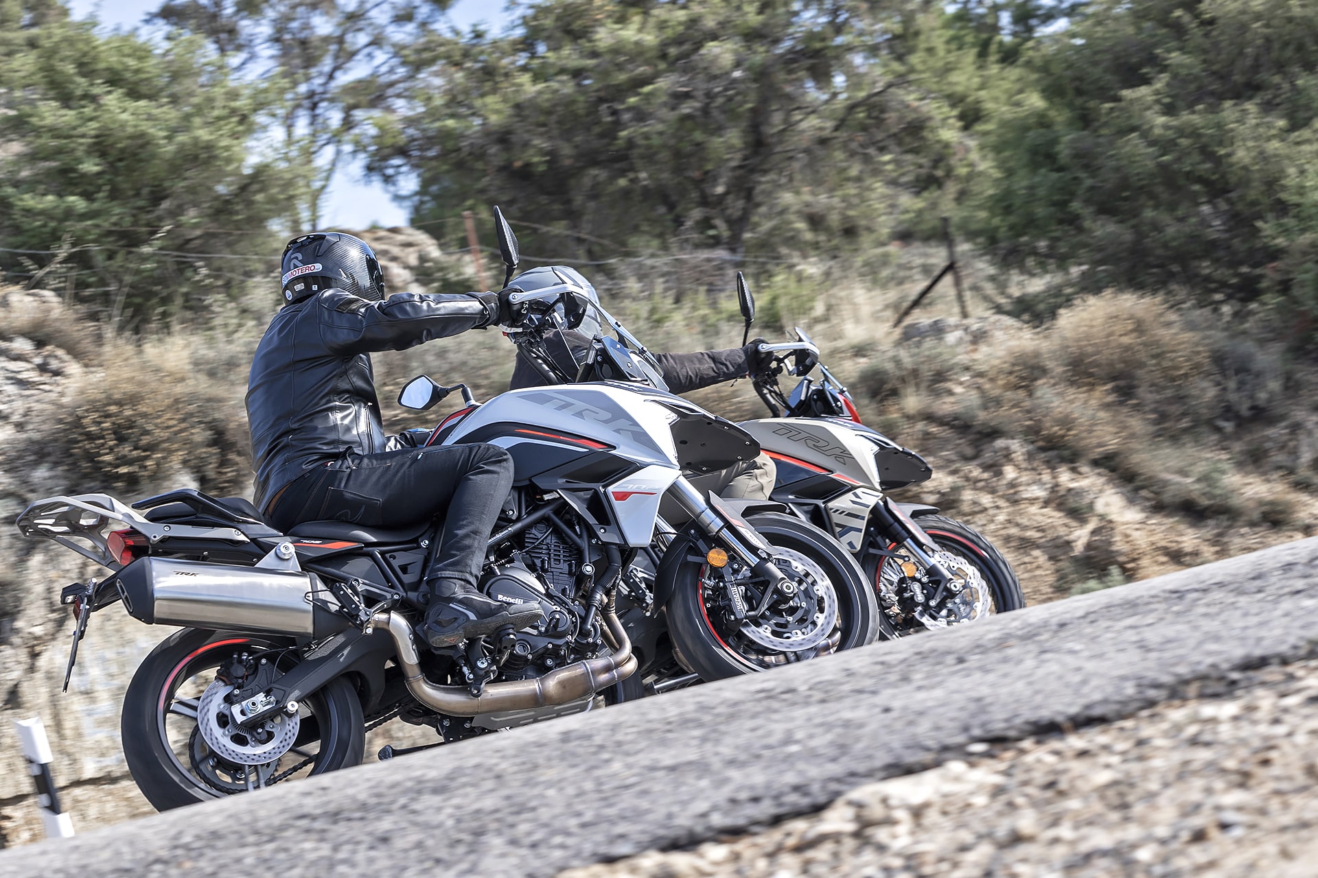 Prueba Benelli TRK 702 y 702 X