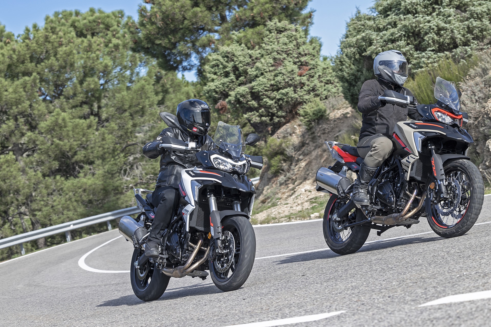 Prueba Benelli TRK 702 y 702 X