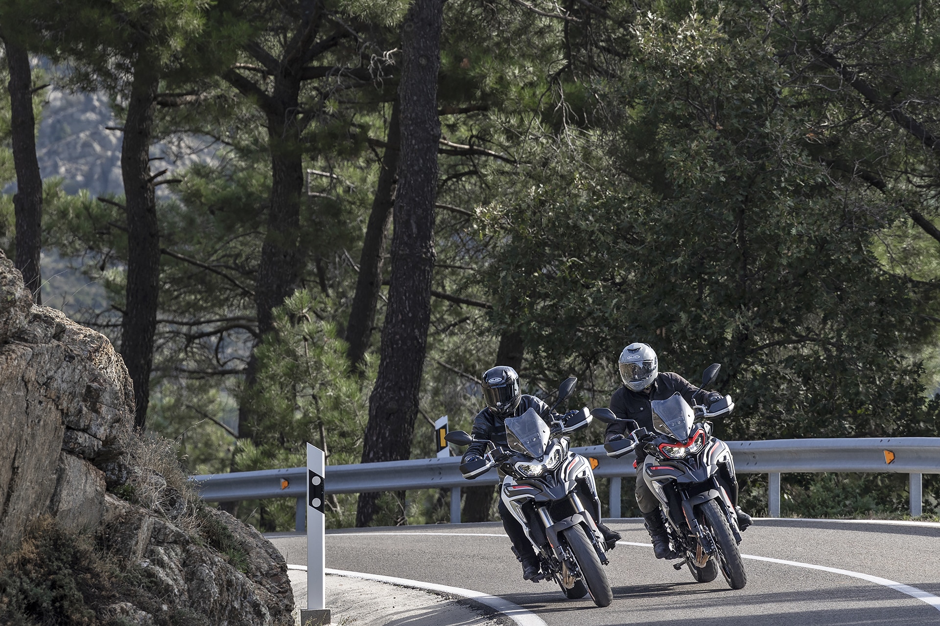 Prueba Benelli TRK 702 y 702 X