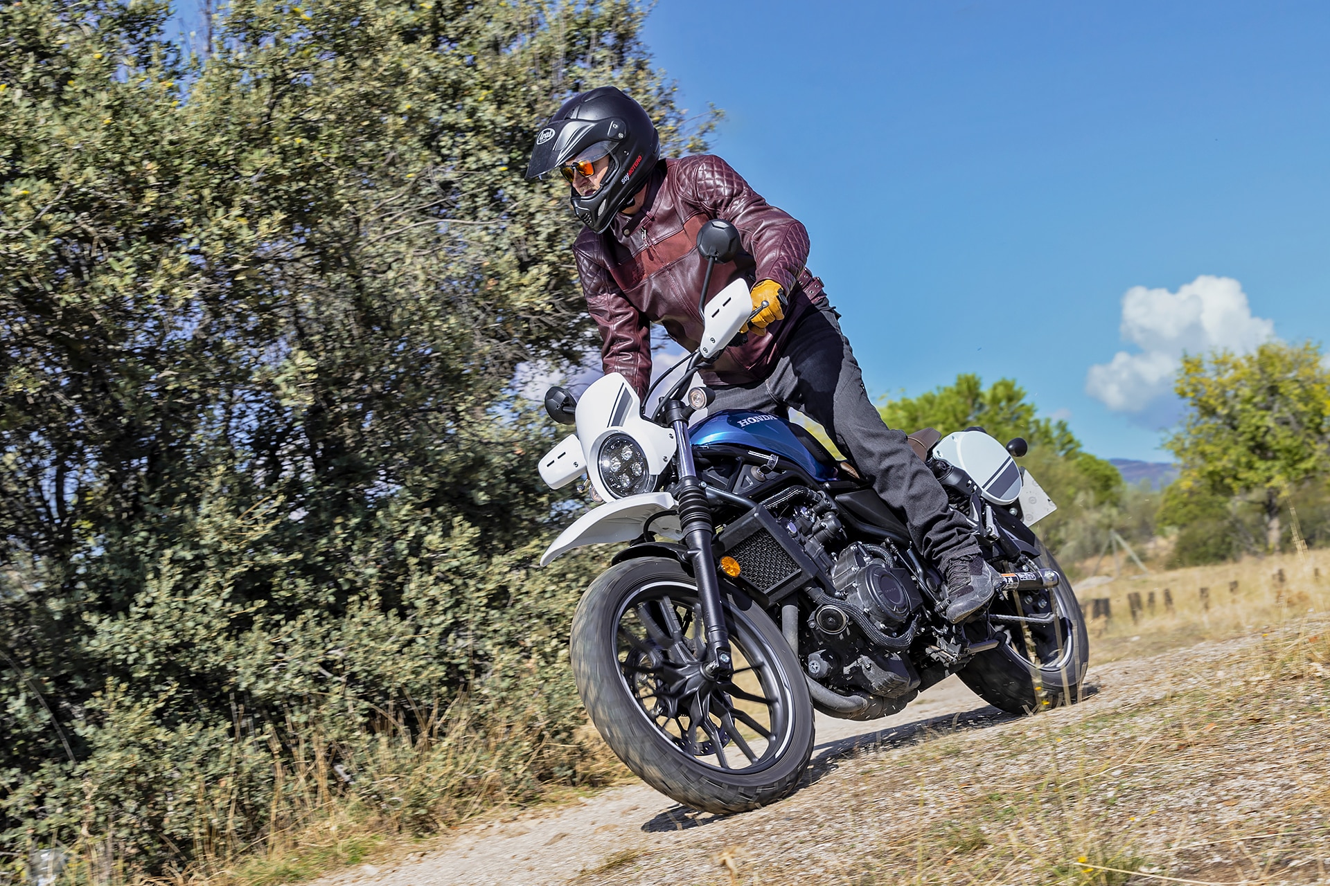 Prueba Honda CL500