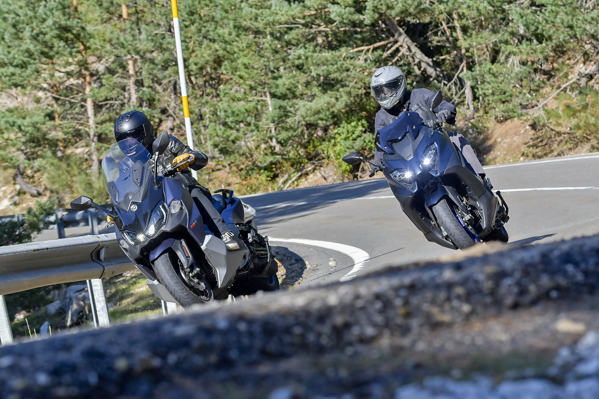 Comparativa Yamaha T-MAX vs SYM Maxsym TL508