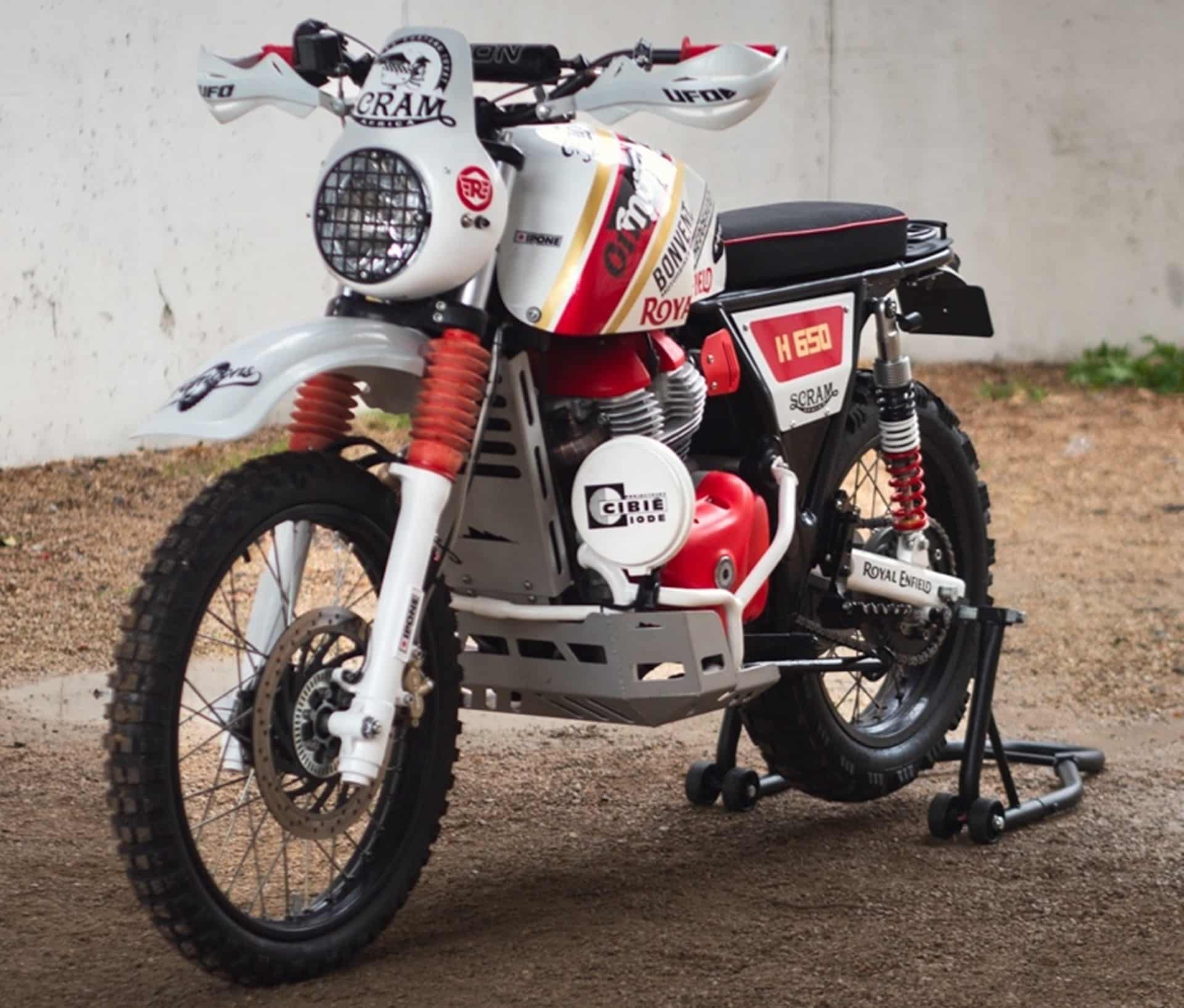 Royal Enfield “Scram Rally”: Una Continental GT 650 como nunca antes la habías visto