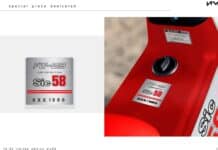 Las motos estarán identificadas con una placa