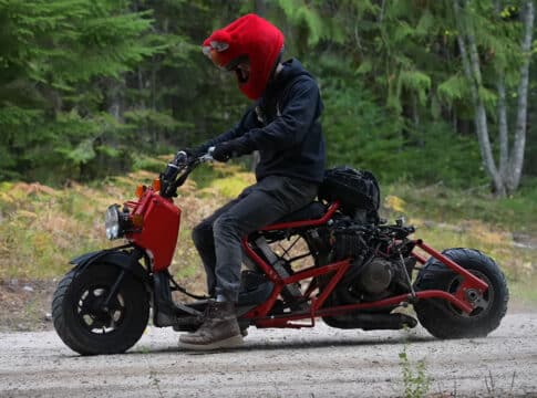 Sí, hay un Honda Ruckus de 180 CV y es así de alucinante