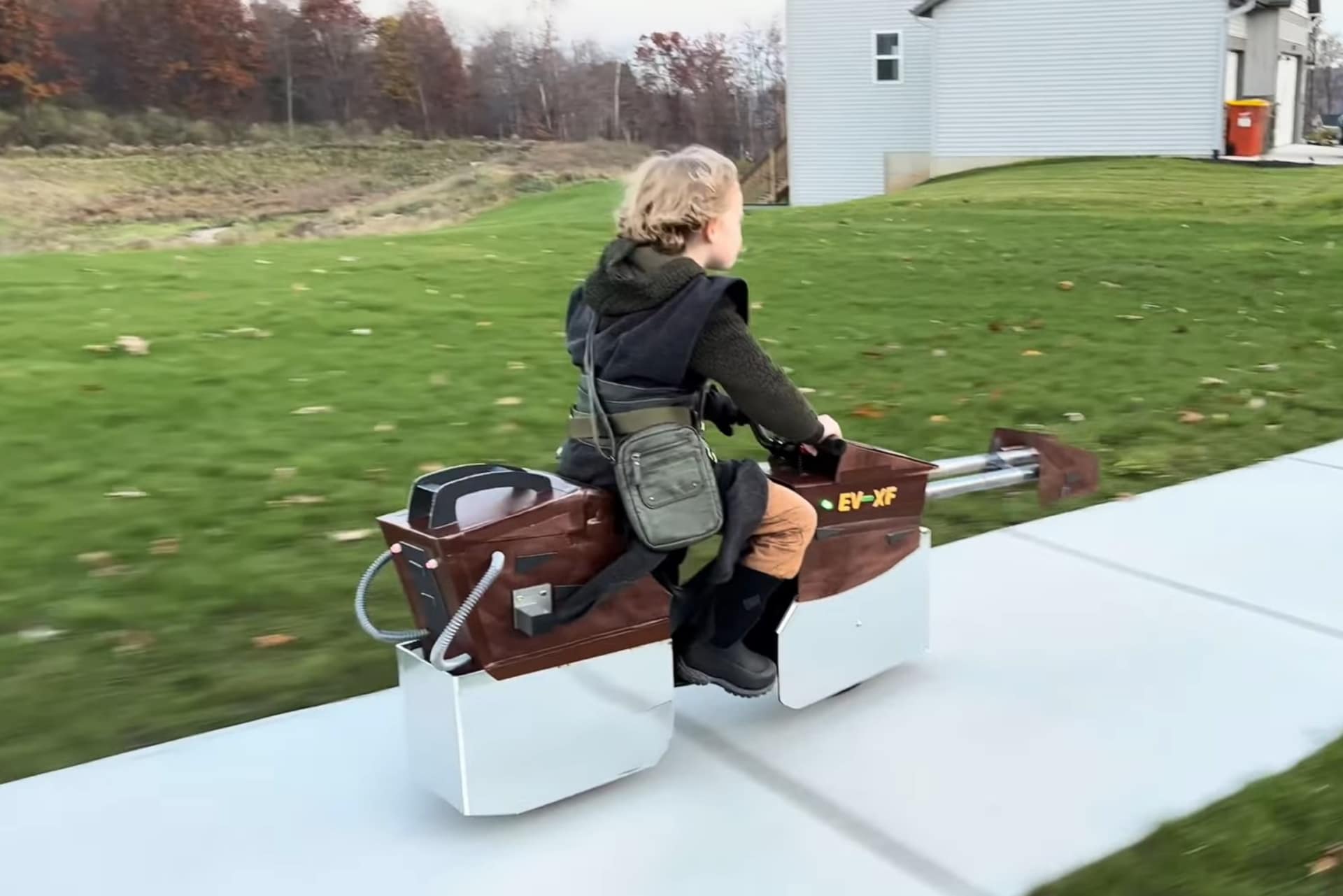 speeder star wars casero