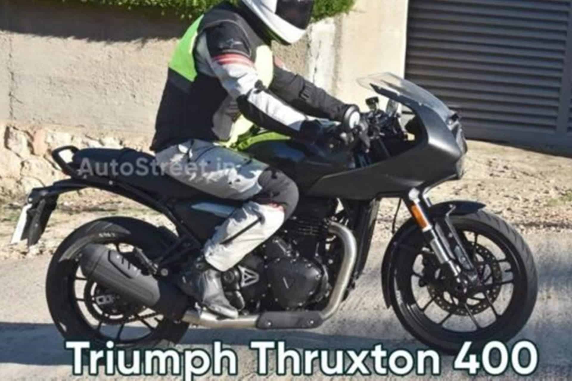 Triumph en la fase final de desarrollo de su nueva Thruxton 400