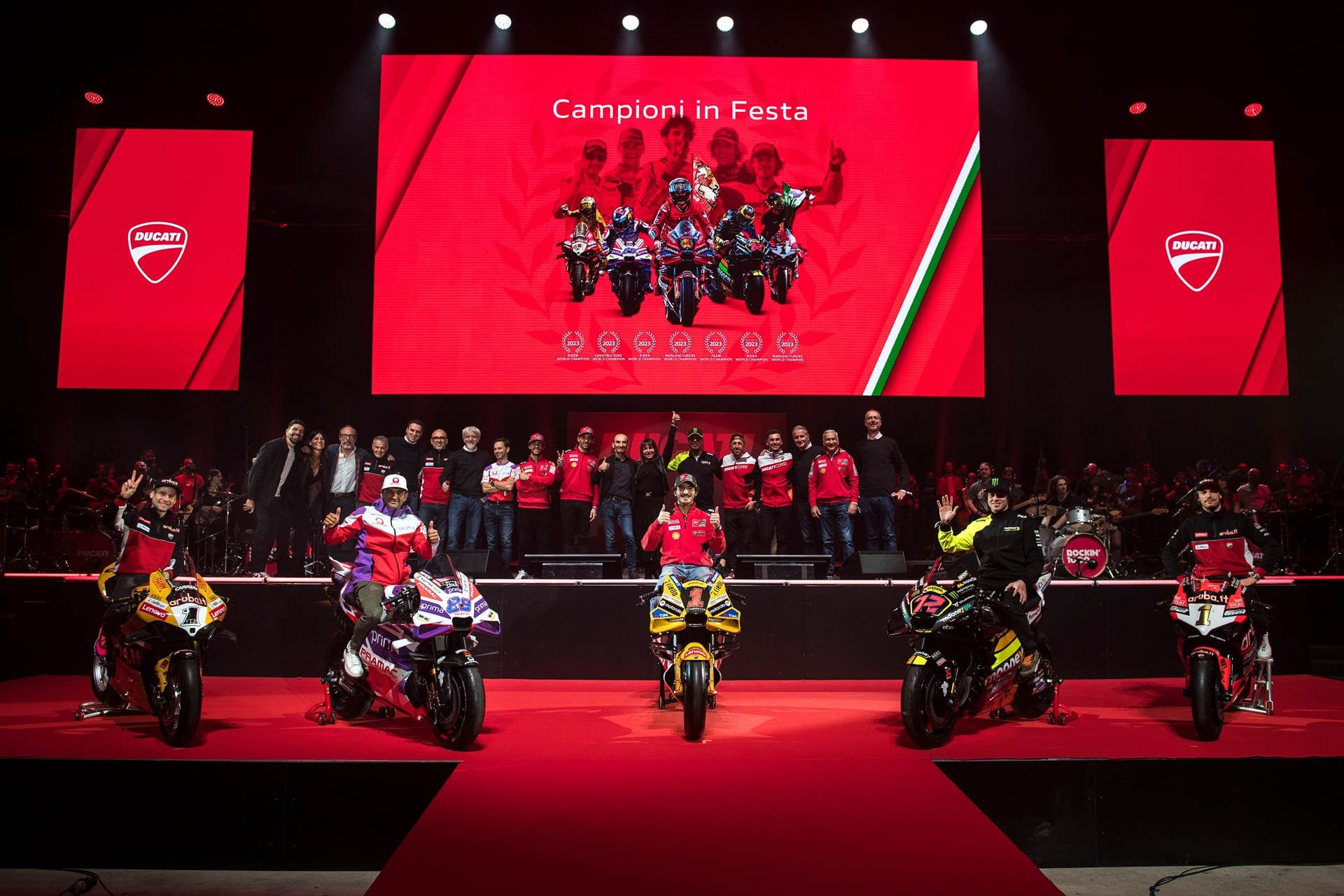"Campioni in Festa": Celebrando el dominio de Ducati dentro de la competición