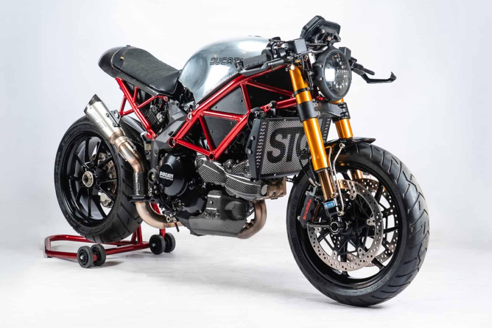 Parece Una Monster Pero En Realidad Es Que Se Trata De Una Ducati 