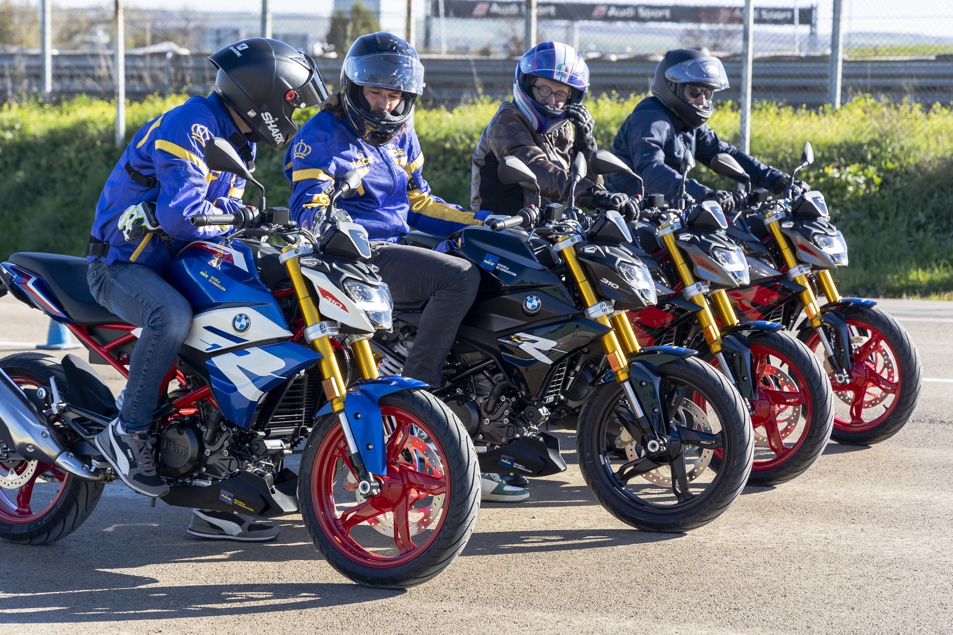 BMW Motorrad España y la Escuela RACE de Conducción presentan los nuevos cursos de conducción 2024