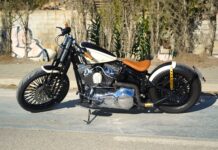 LDK Springer Bobber Cream: Una preparación Harley, con cierto aire retro, cargada de elegancia