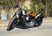 LDK Springer Bobber Cream: Una preparación Harley, con cierto aire retro, cargada de elegancia