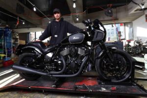 Sports Chief "Forged Tokyo": La preparación de Indian Motorcycles con un marcado estilo japonés
