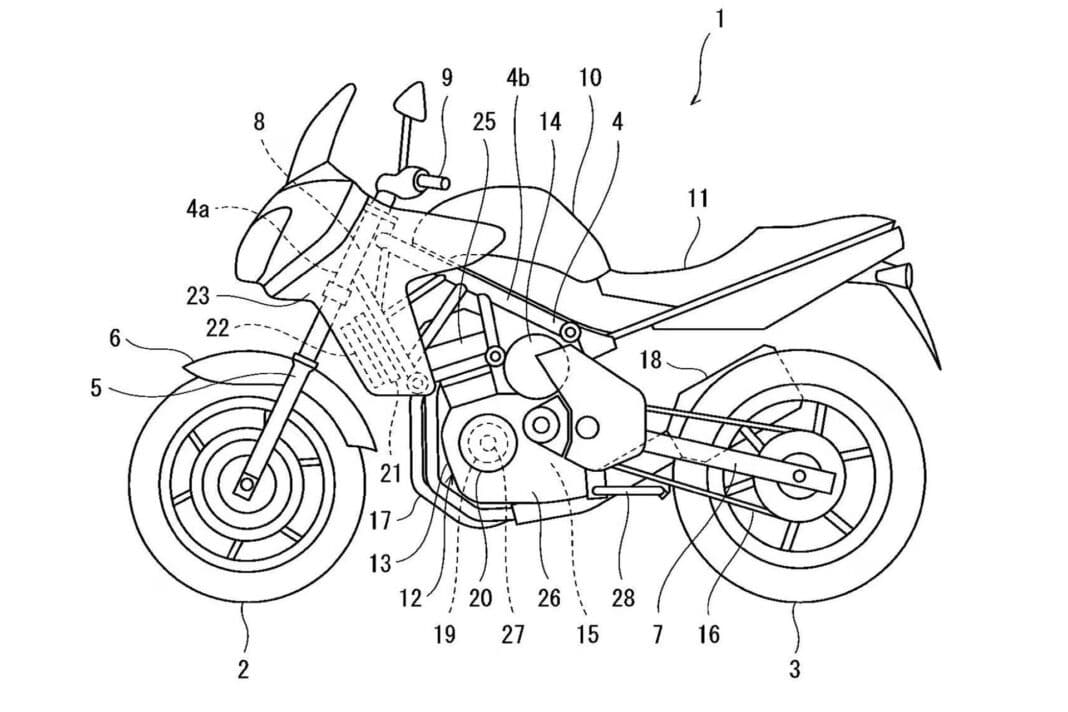 Unas patentes filtradas indican que podríamos ver una nueva Kawasaki híbrida
